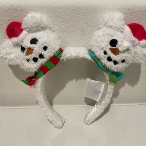 Snowman Disney ears